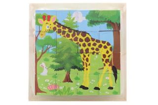 Obrázek z Kostky skládací zvířata 